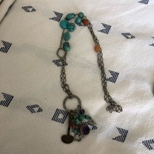Turquoise Charm Necklace